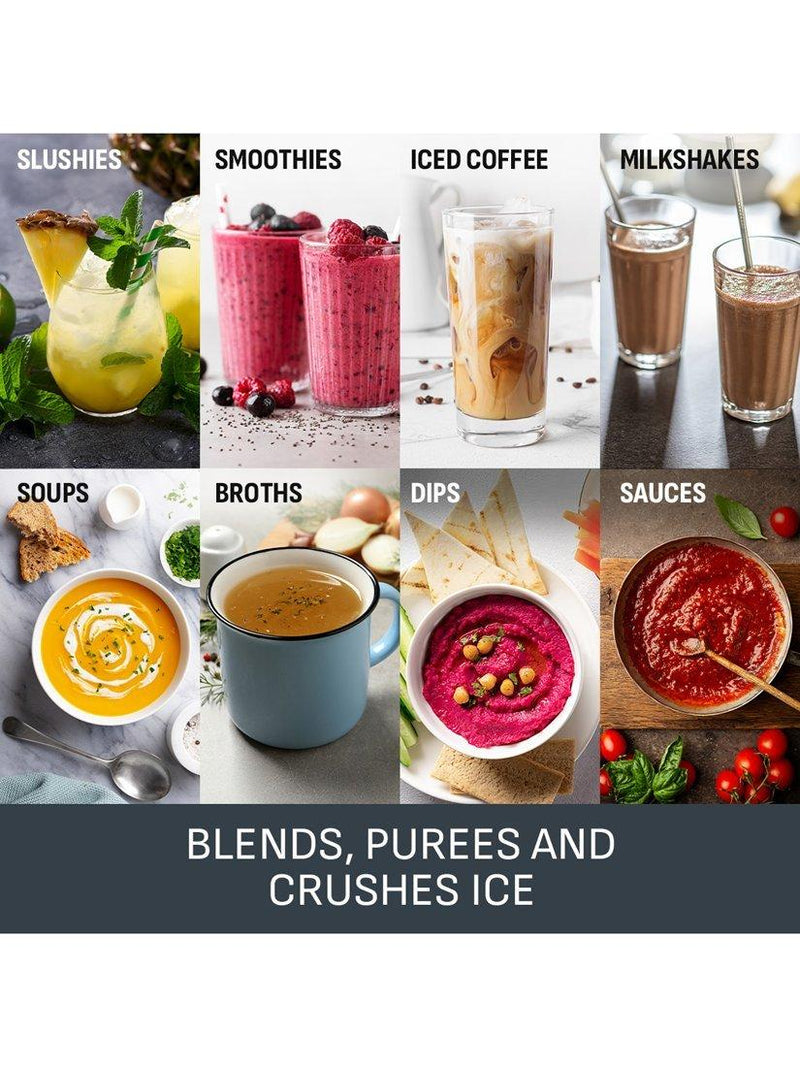 Tefal Blendforce blender stainless steel 800W (British brand)