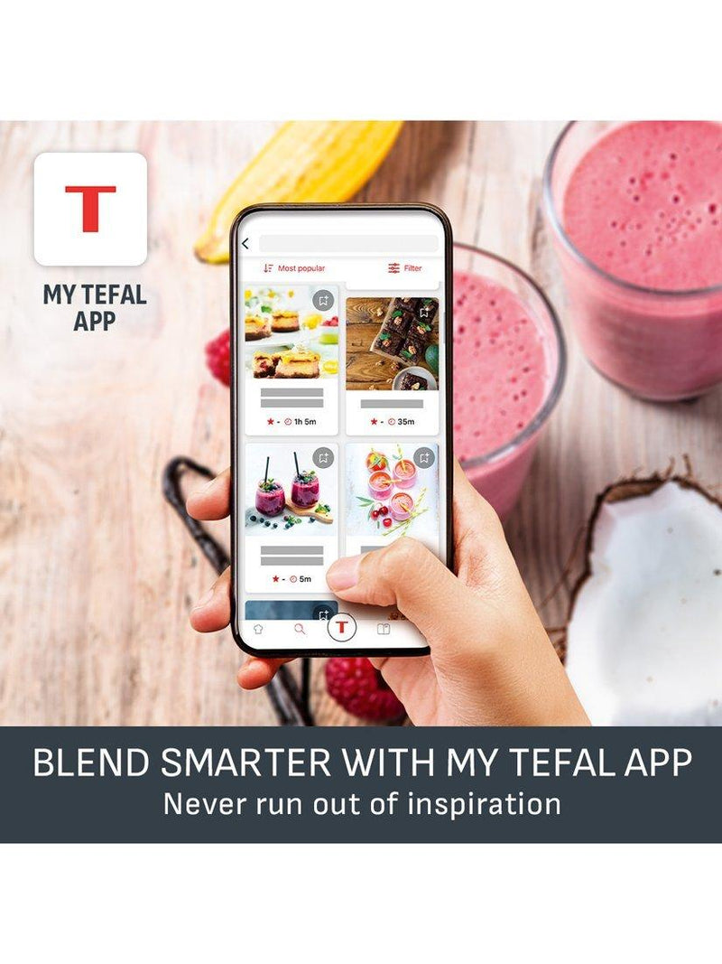 Tefal Blendforce blender stainless steel 800W (British brand)