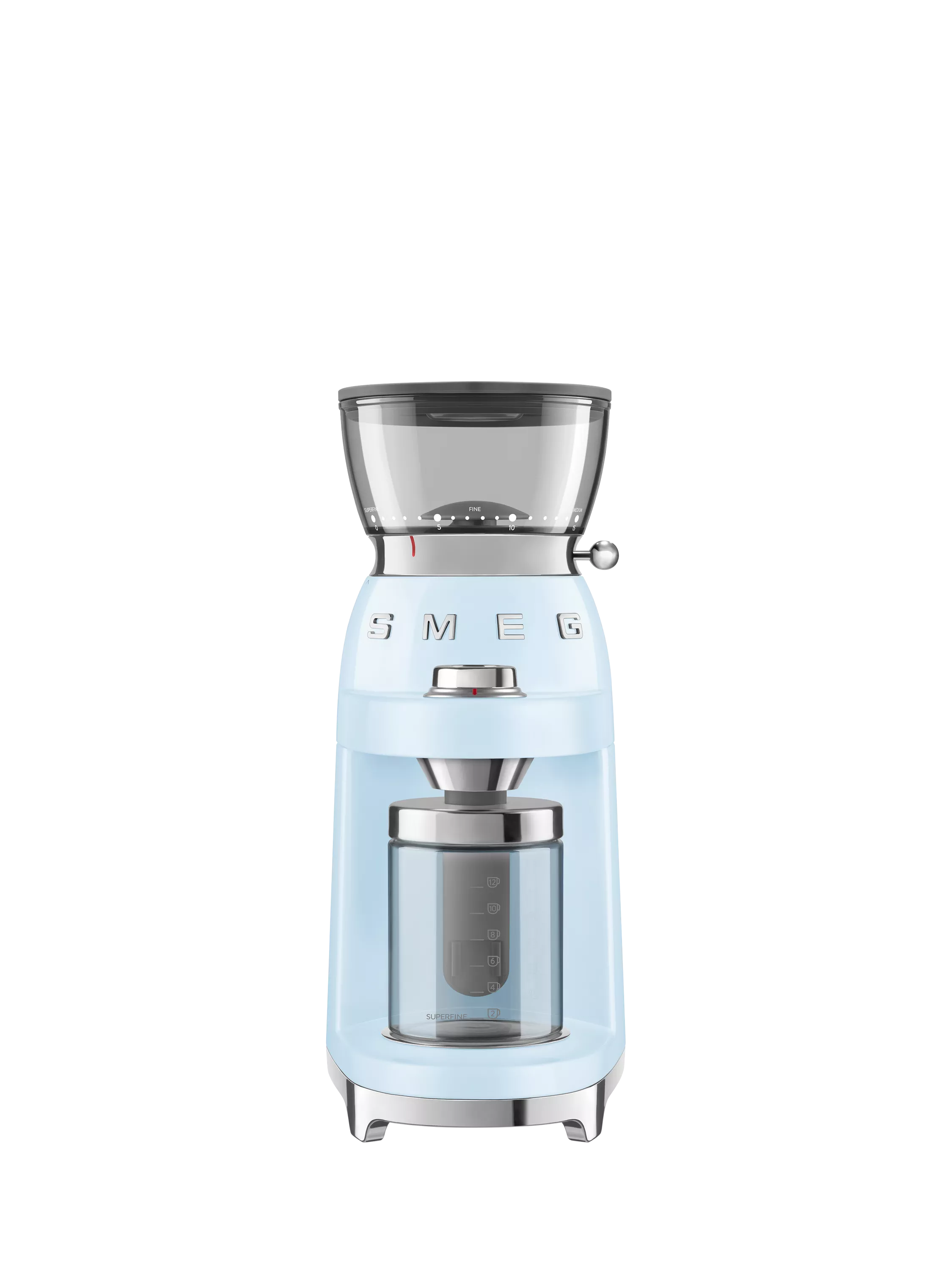 Smeg CGF03PBUK Multi Purpose Coffee Grinder, Pastel Blue
