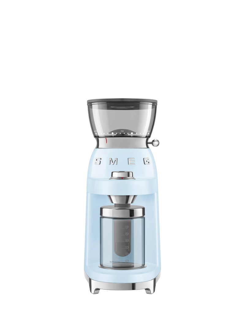 Smeg CGF03PBUK Multi Purpose Coffee Grinder, Pastel Blue