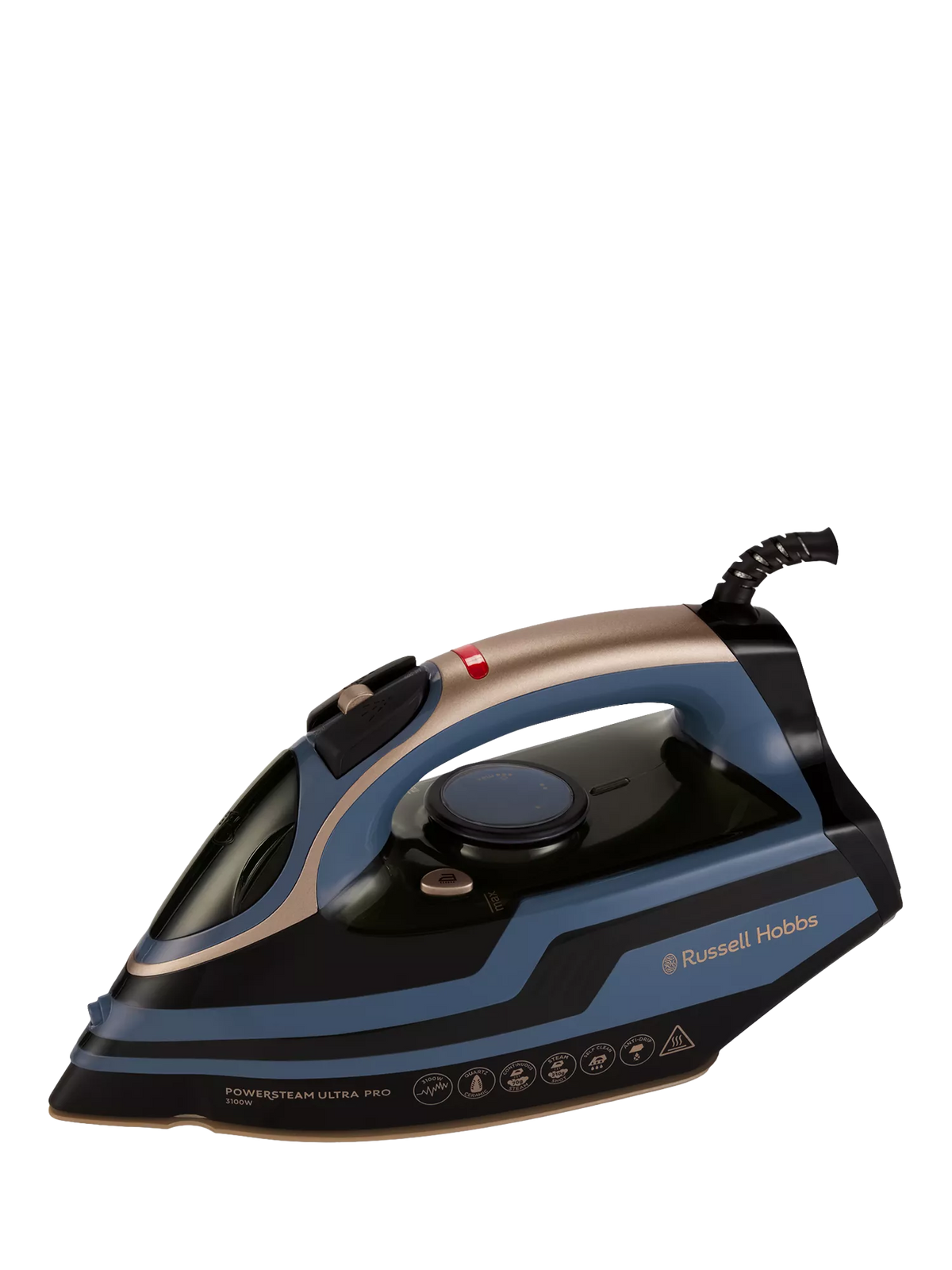 Russell Hobbs Powersteam Ultra Pro iron blue, imported from the UK
