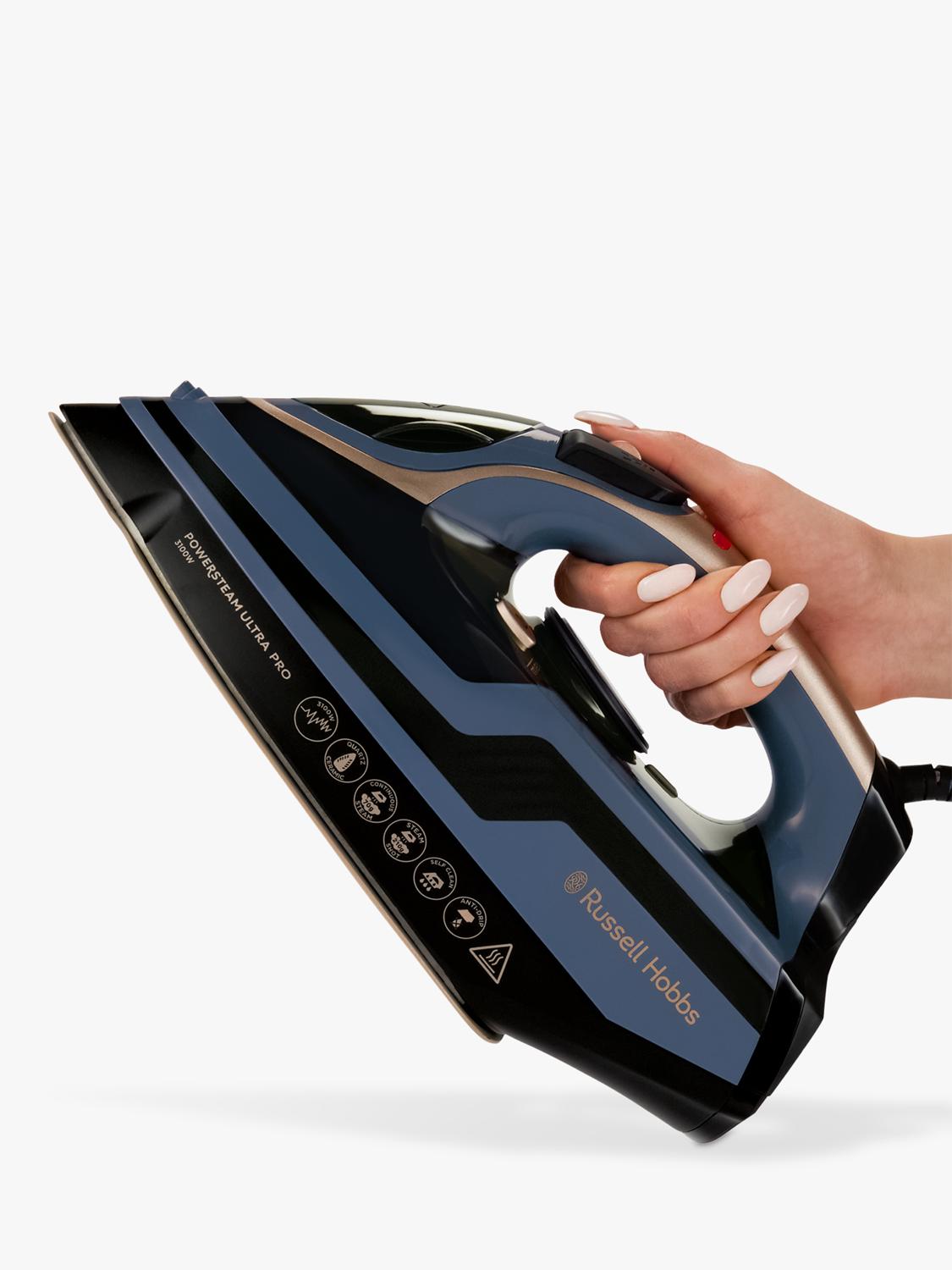 Russell Hobbs Powersteam Ultra Pro iron blue, imported from the UK