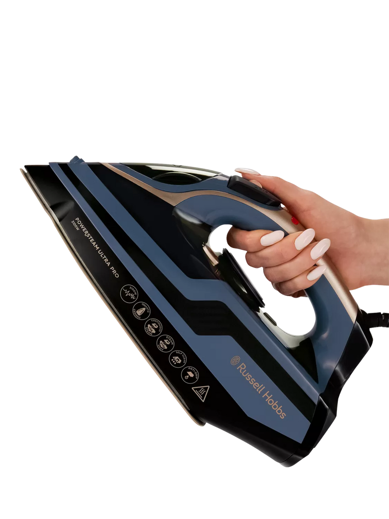 Russell Hobbs Powersteam Ultra Pro iron blue, imported from the UK