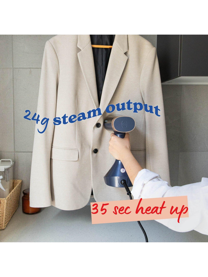 Russell Hobbs VacuSteam Steam Genie handheld steamer blue - British product