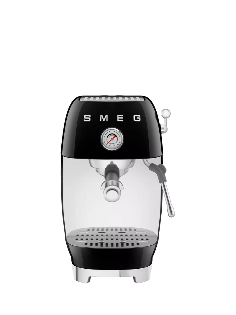 Smeg espresso coffee machine black ECF03 (British brand)