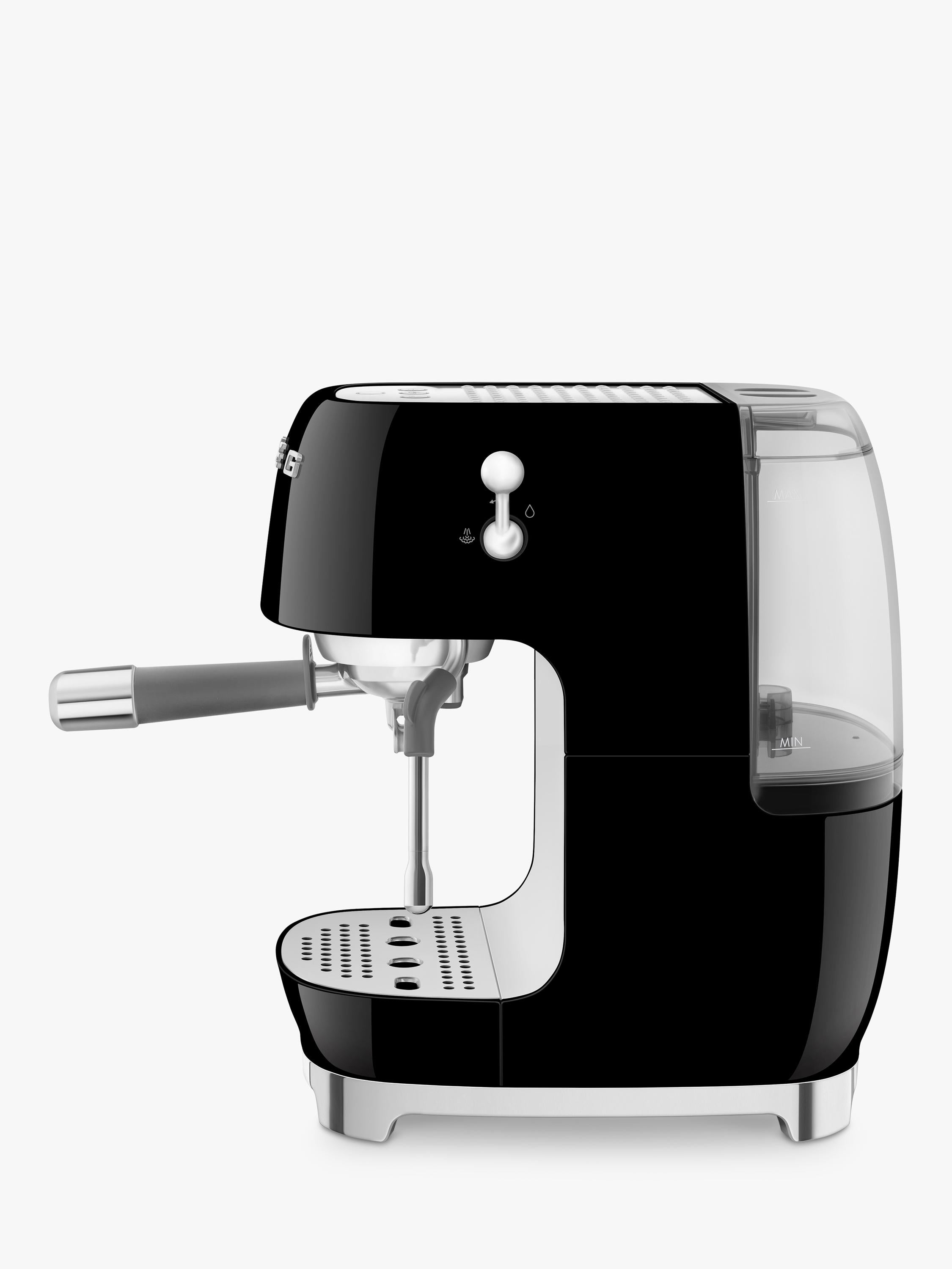 Smeg espresso coffee machine black ECF03 (British brand)