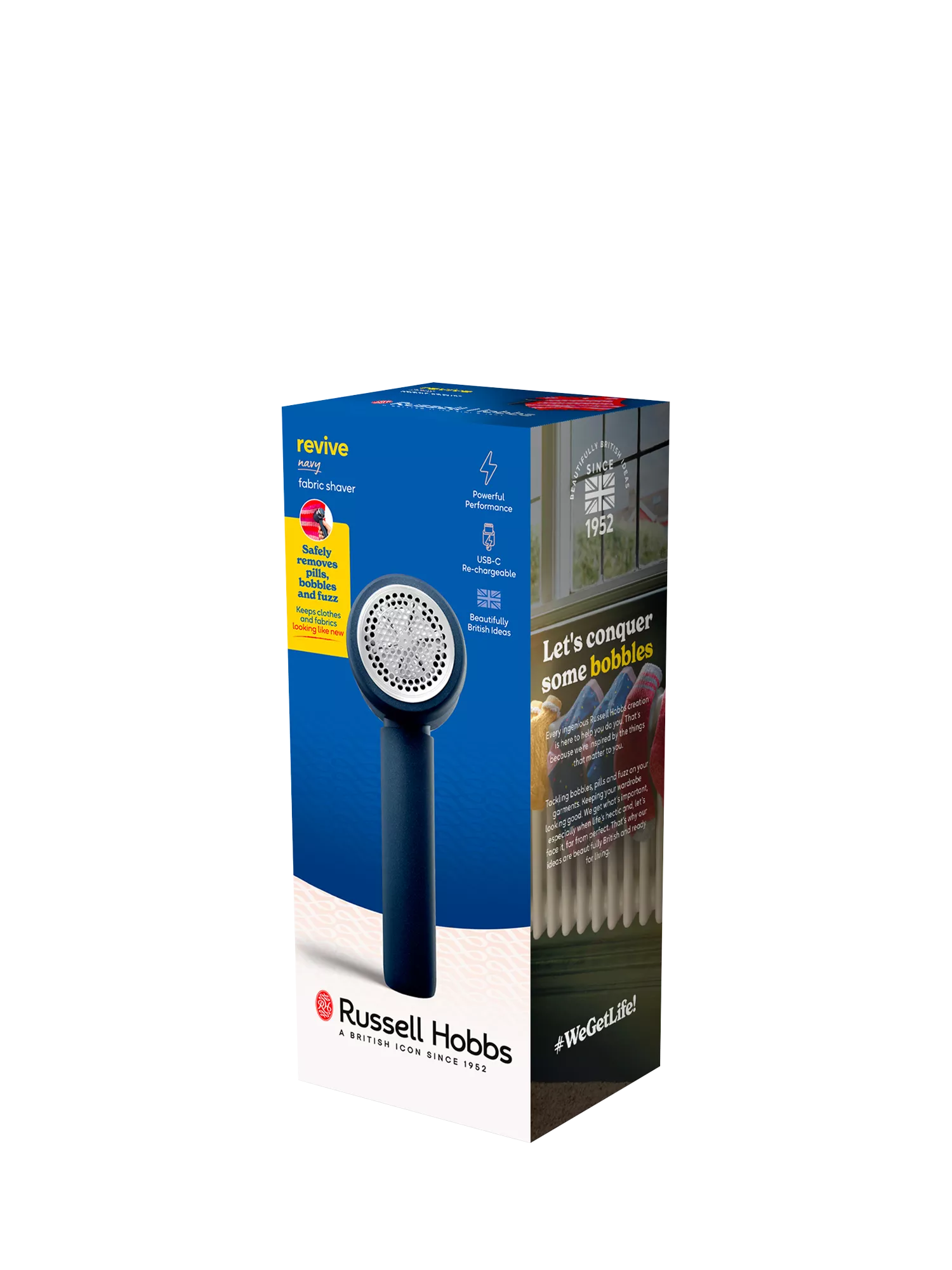 Russell Hobbs Revive fabric shaver - British product