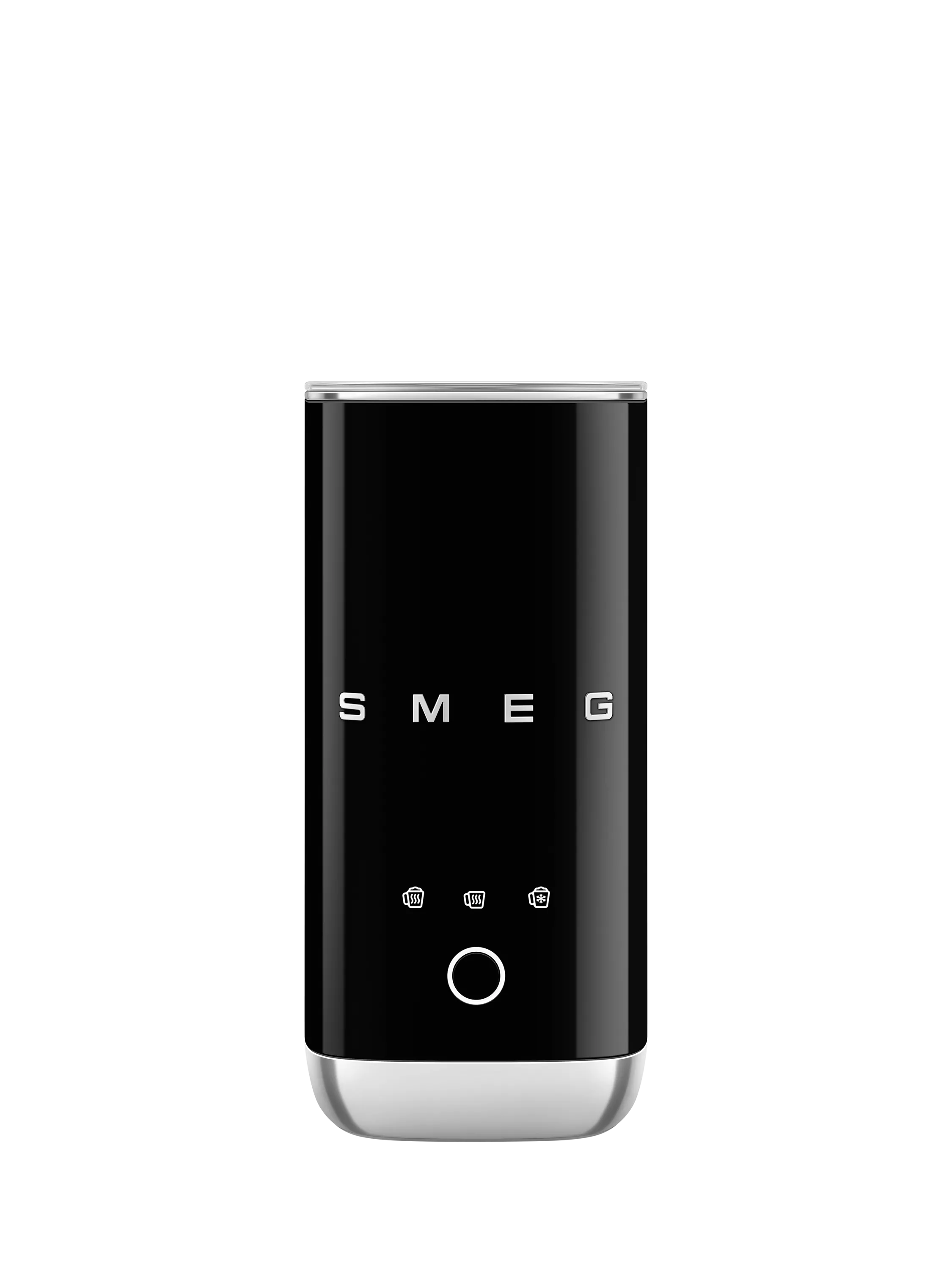 Smeg mini milk frother black, imported from the UK