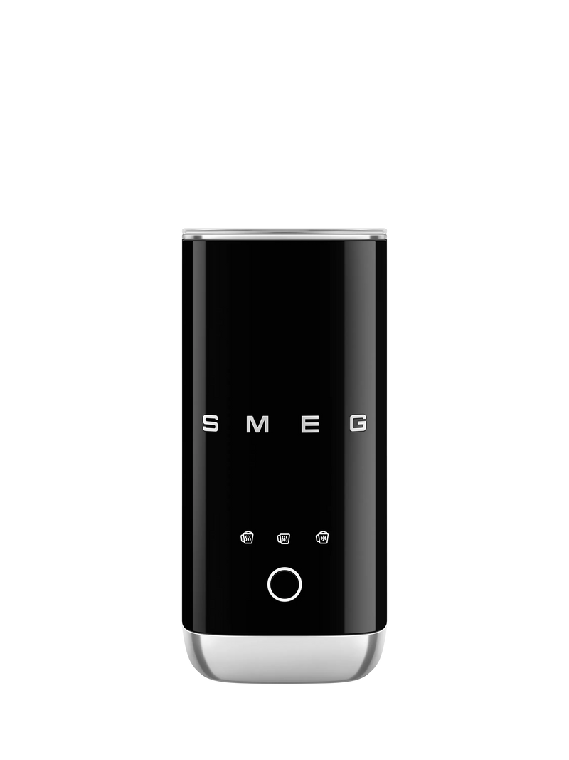 Smeg mini milk frother black, imported from the UK