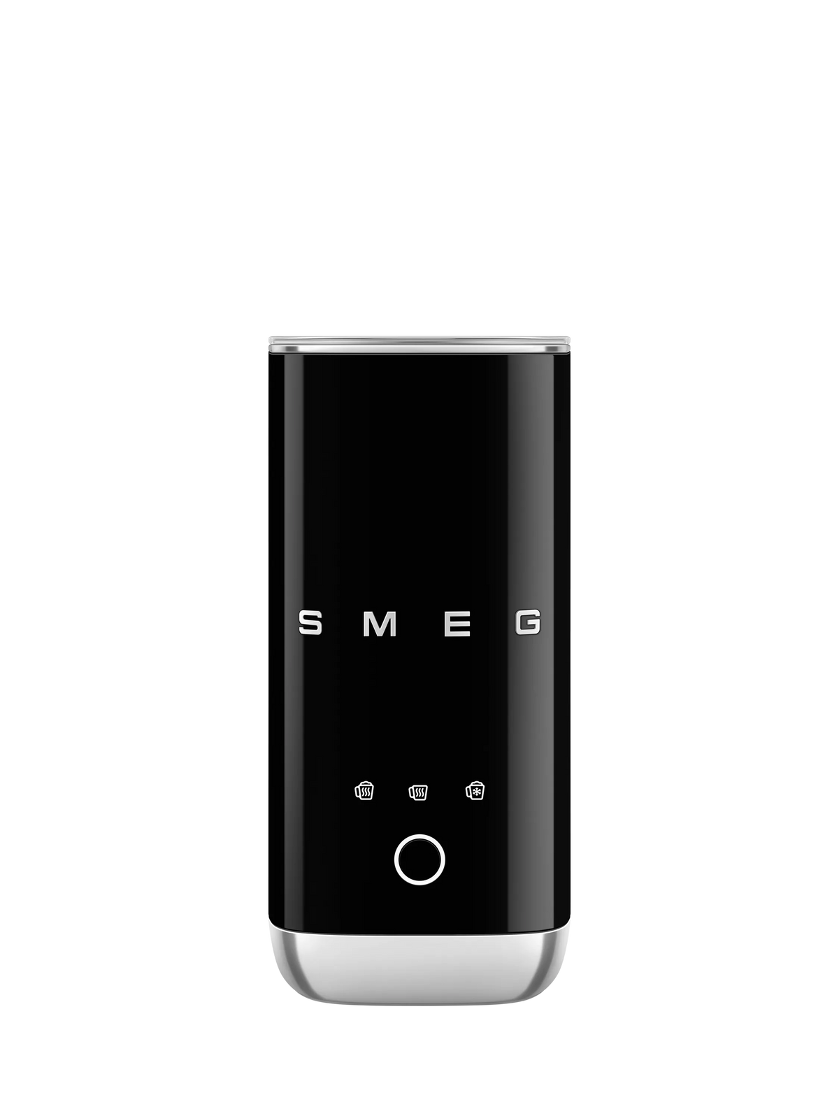 Smeg mini milk frother black, imported from the UK