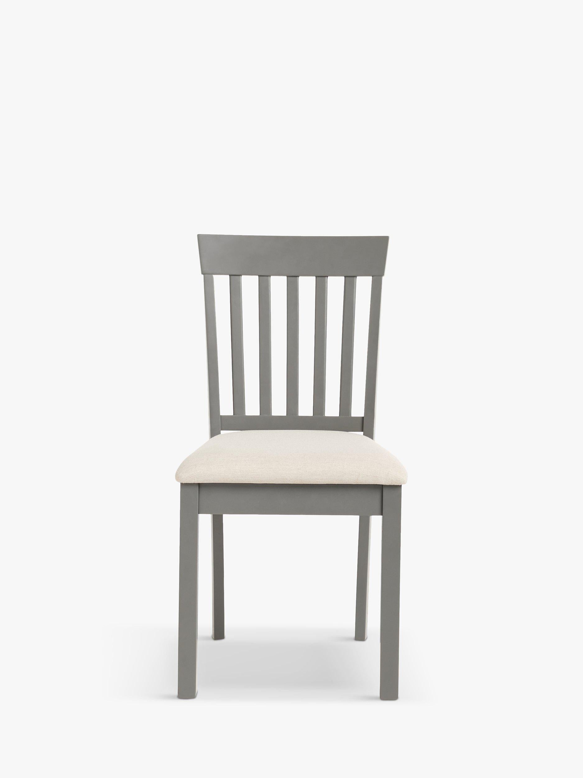 John Lewis dining chair set of 2 grey (British brand)