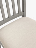 John Lewis dining chair set of 2 grey (British brand)