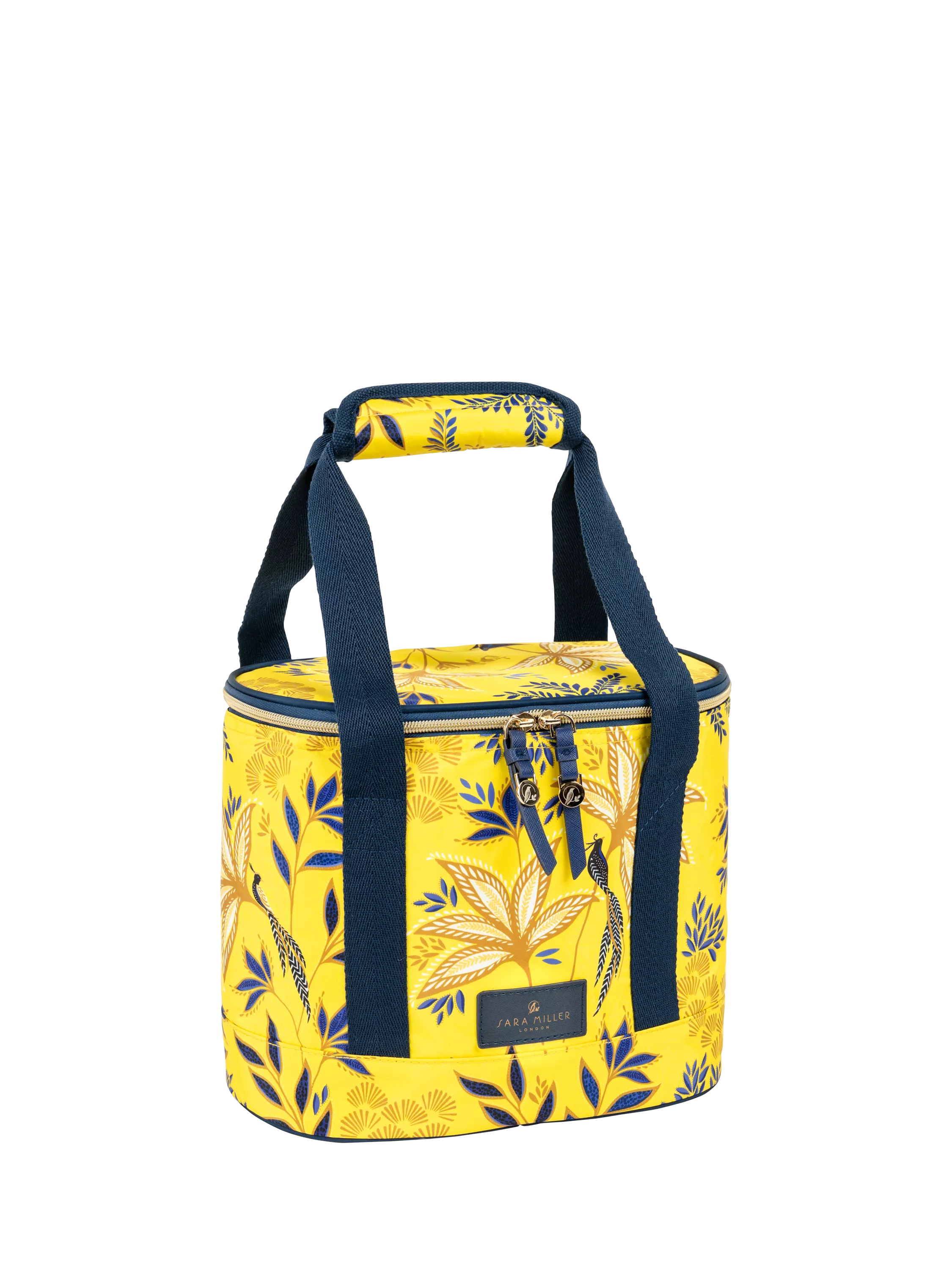 Sara Miller picnic cooler bag, 8L, yellow - British product