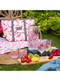 Sara Miller picnic cooler bag, 8L, yellow - British product