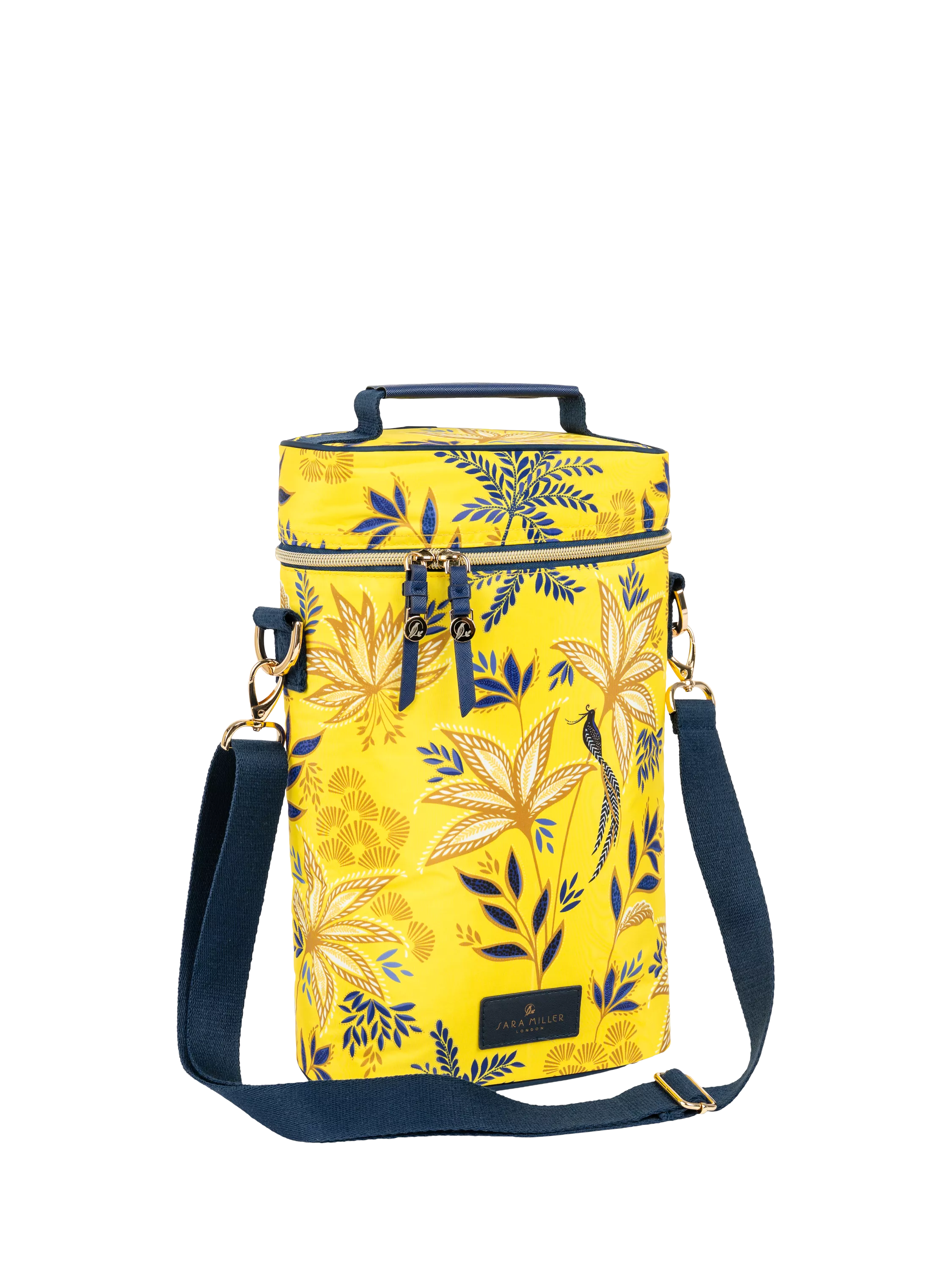 Sara Miller yellow picnic cooler bag 2L (British brand)