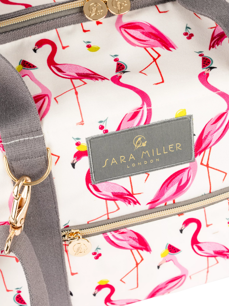 Sara Miller Flamingo convertible cooler bag 20L pink - British product