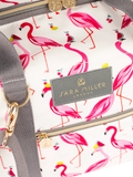 Sara Miller Flamingo convertible cooler bag 20L pink - British product