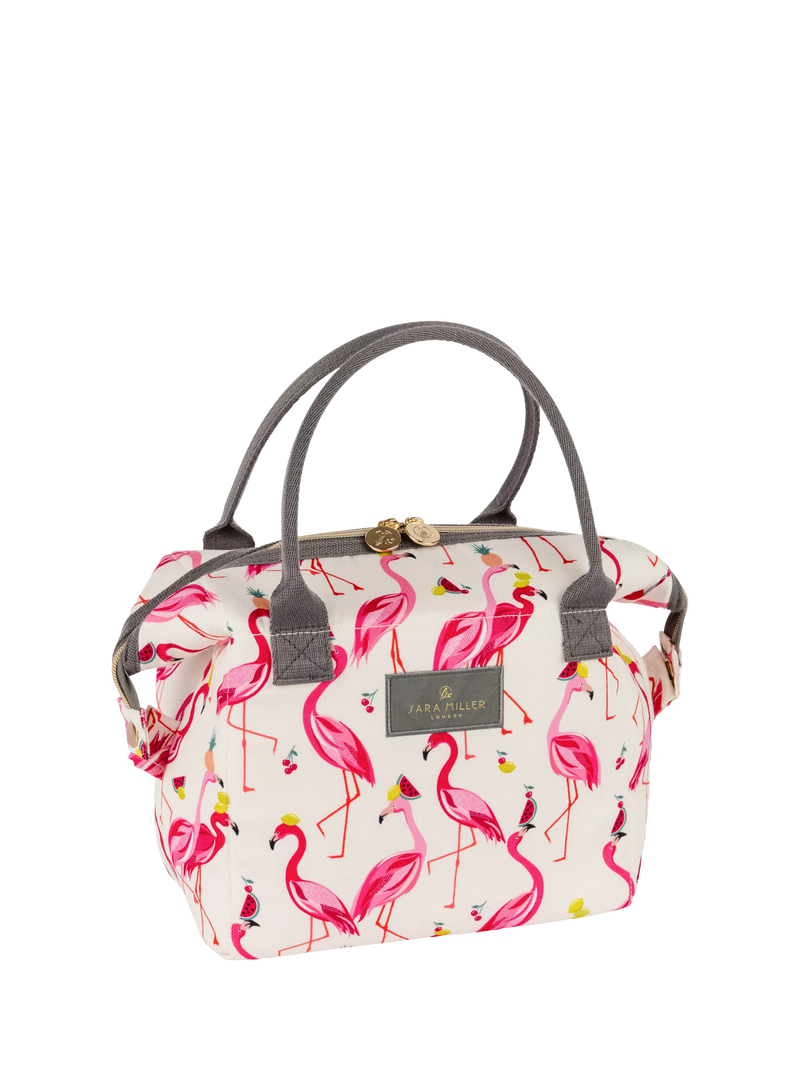 Sara Miller flamingo convertible lunch bag 8L pink (British brand)
