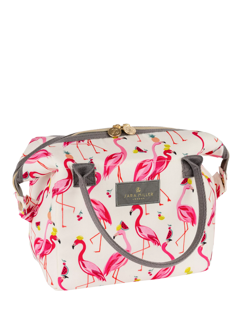 Sara Miller flamingo convertible lunch bag 8L pink (British brand)