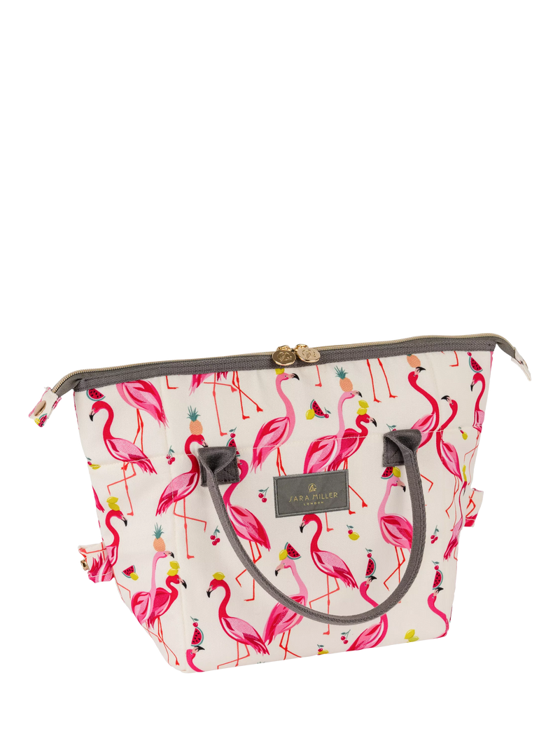 Sara Miller flamingo convertible lunch bag 8L pink (British brand)