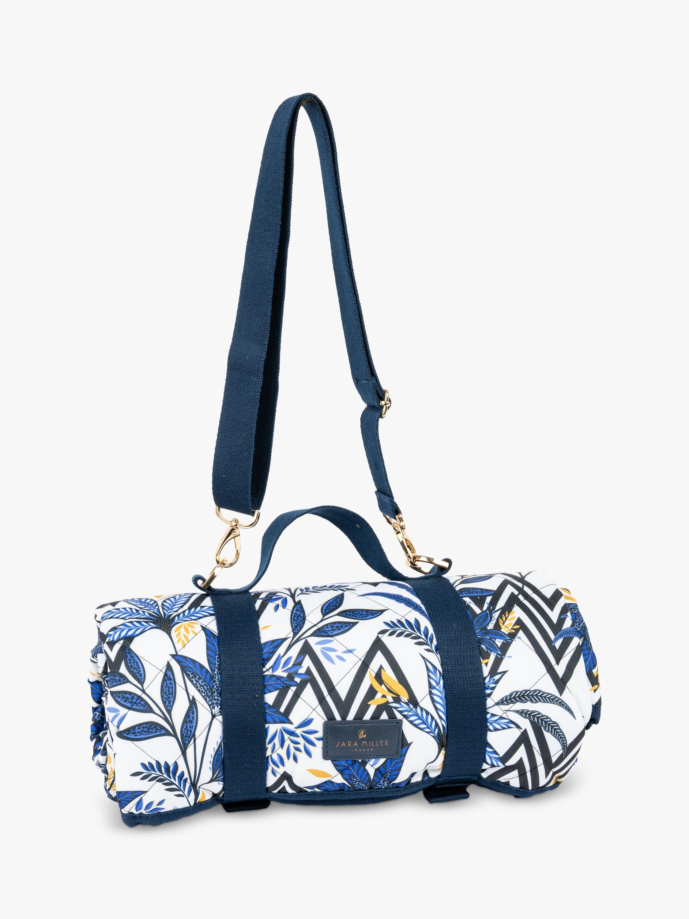 Sara Miller Anniversary large picnic rug blue, UK version