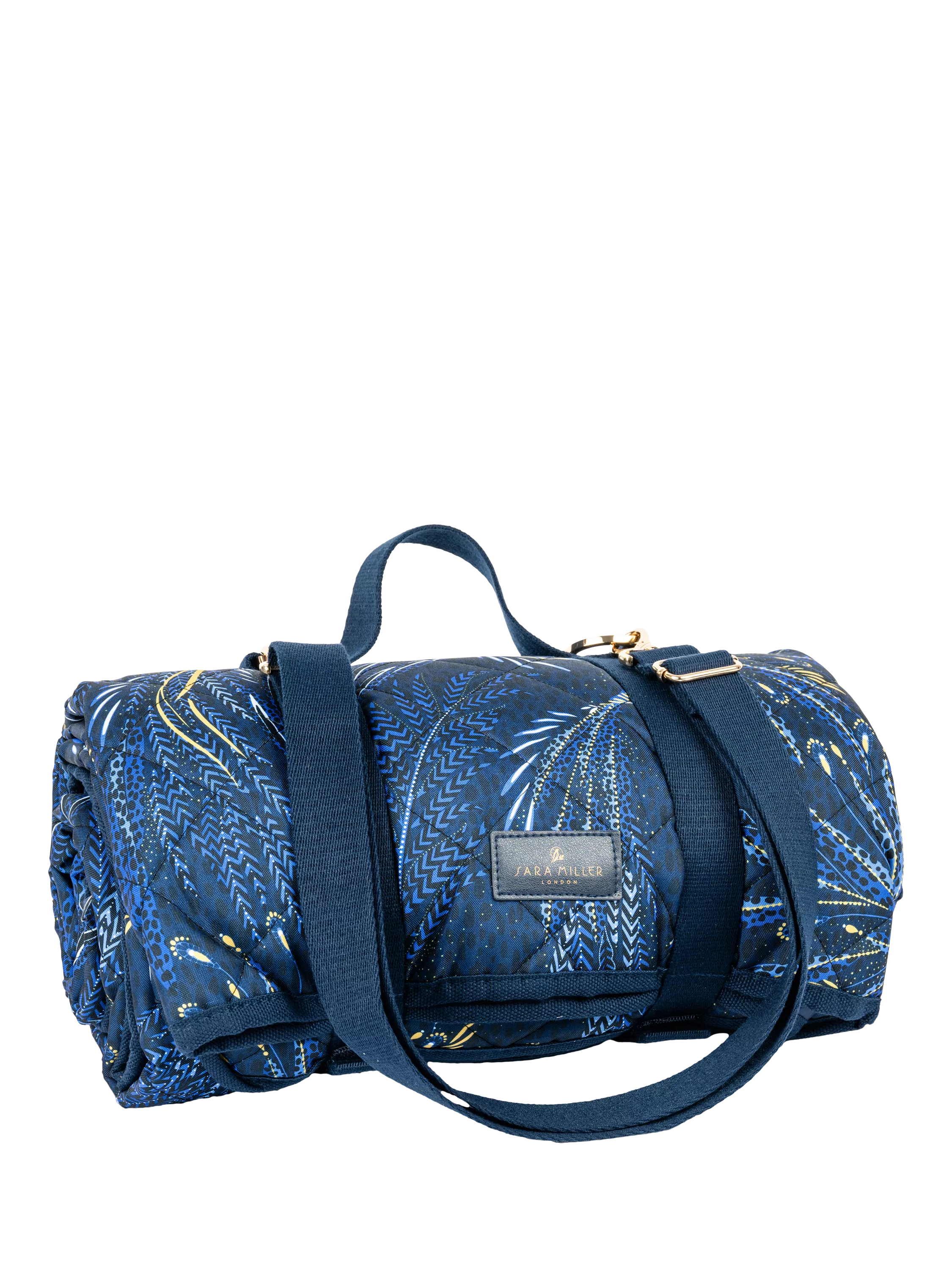 Sara Miller Anniversary extra large picnic rug blue (British brand)