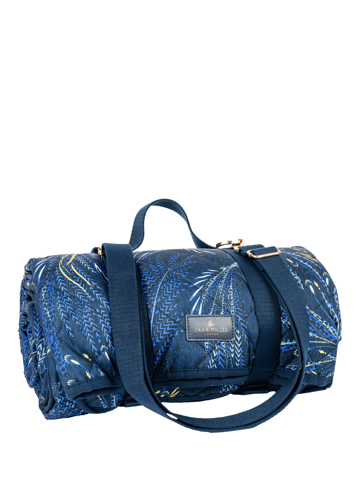 Sara Miller Anniversary extra large picnic rug blue (British brand)