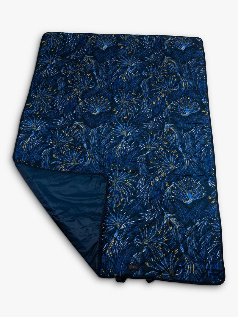 Sara Miller Anniversary extra large picnic rug blue (British brand)