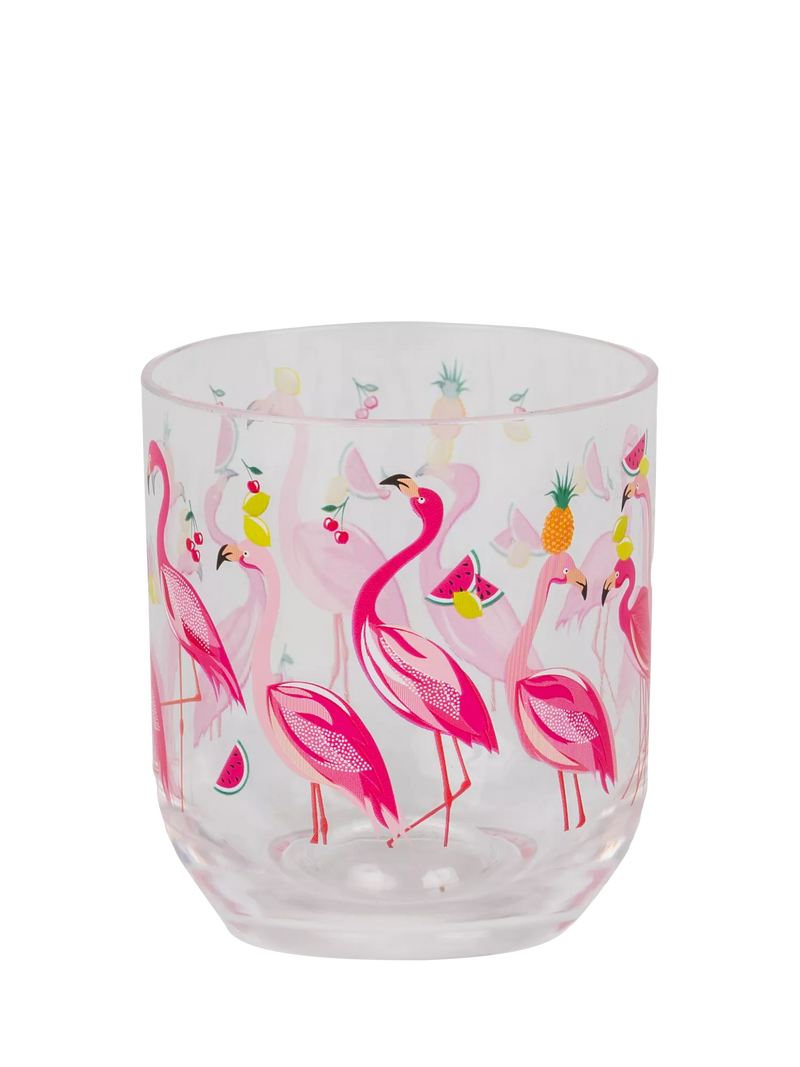Sara Miller Flamingo pink tumbler 400ml - British product