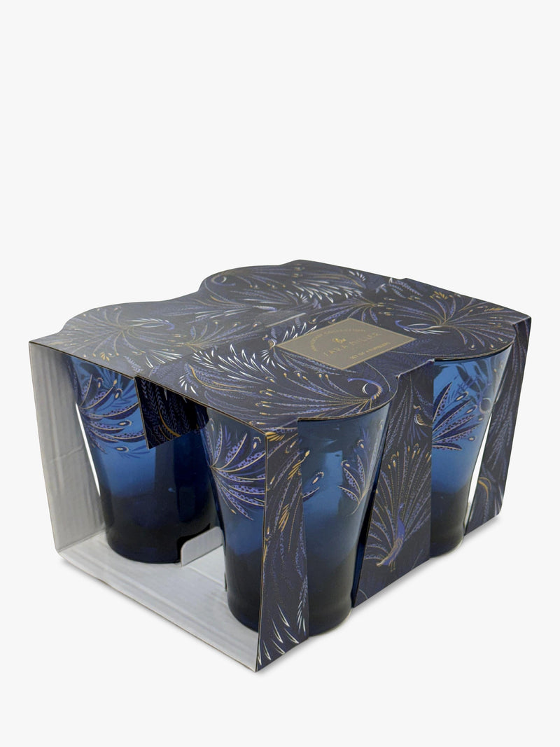 Sara Miller plastic picnic tumblers set of 4 blue - British product