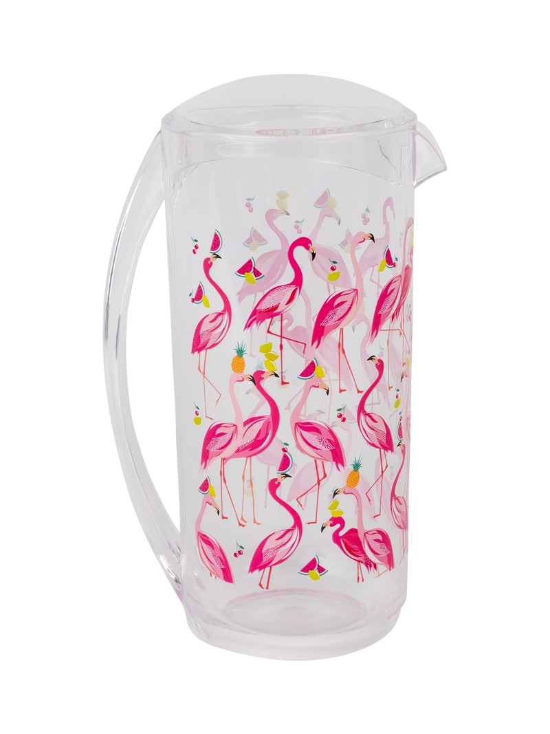 Sara Miller Flamingo picnic jug 2L (British brand)