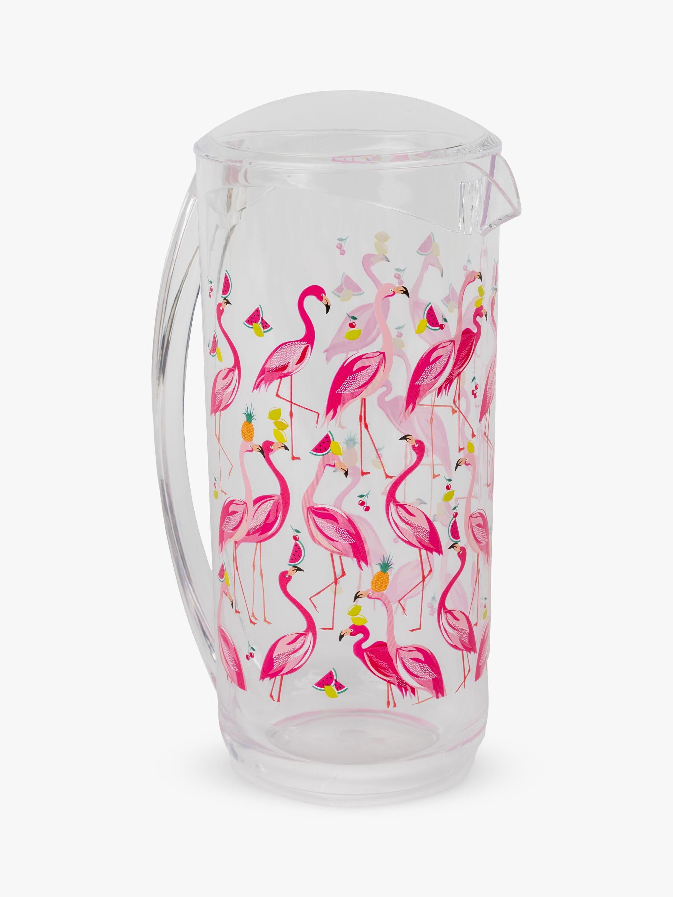 Sara Miller Flamingo picnic jug 2L (British brand)