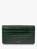 Aspinal of London Mayfair leather clutch bag, imported from the UK