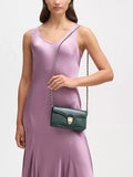 Aspinal of London Mayfair leather clutch bag, imported from the UK