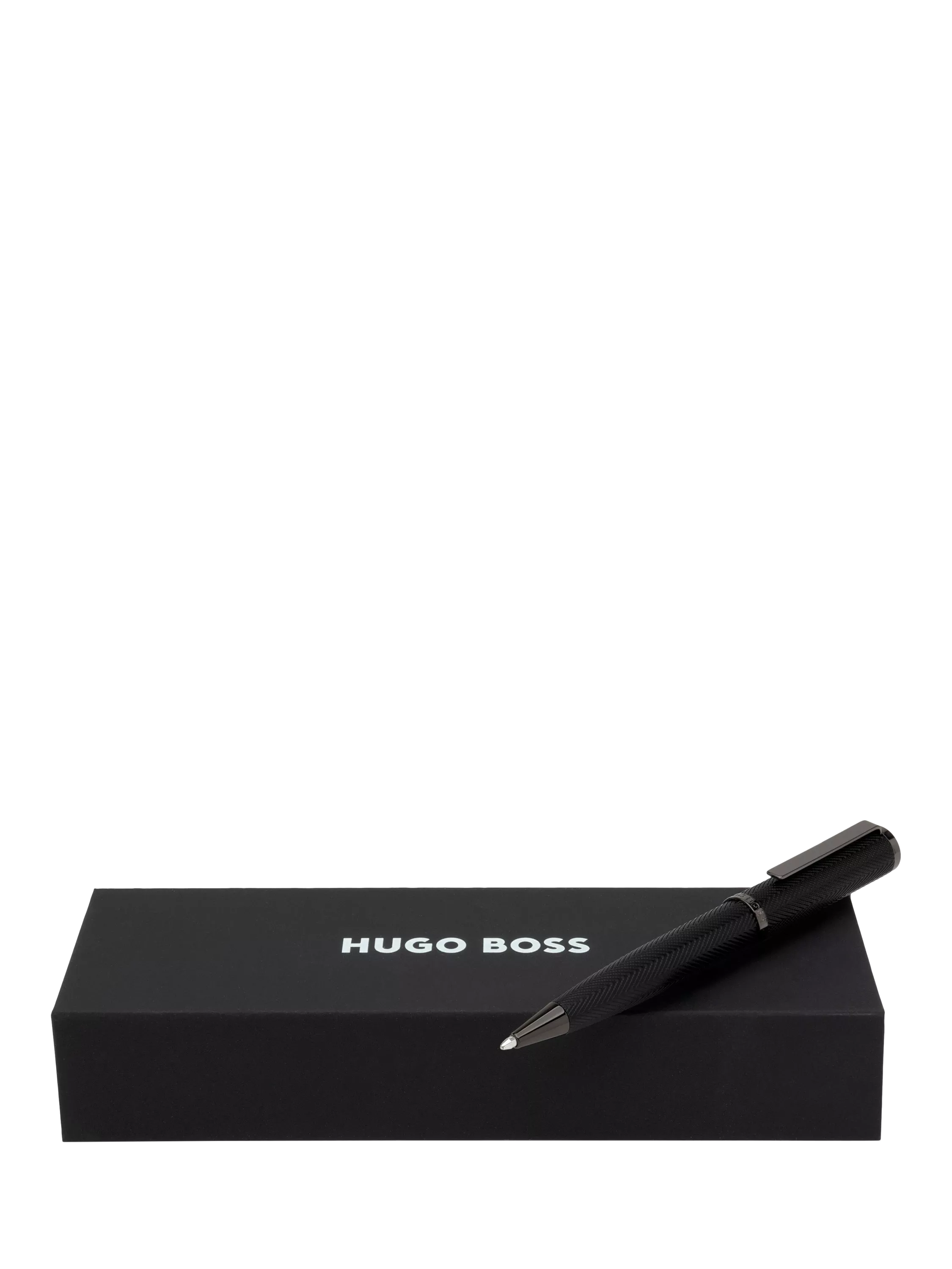 HUGO BOSS Herringbone ballpoint pen (British brand)