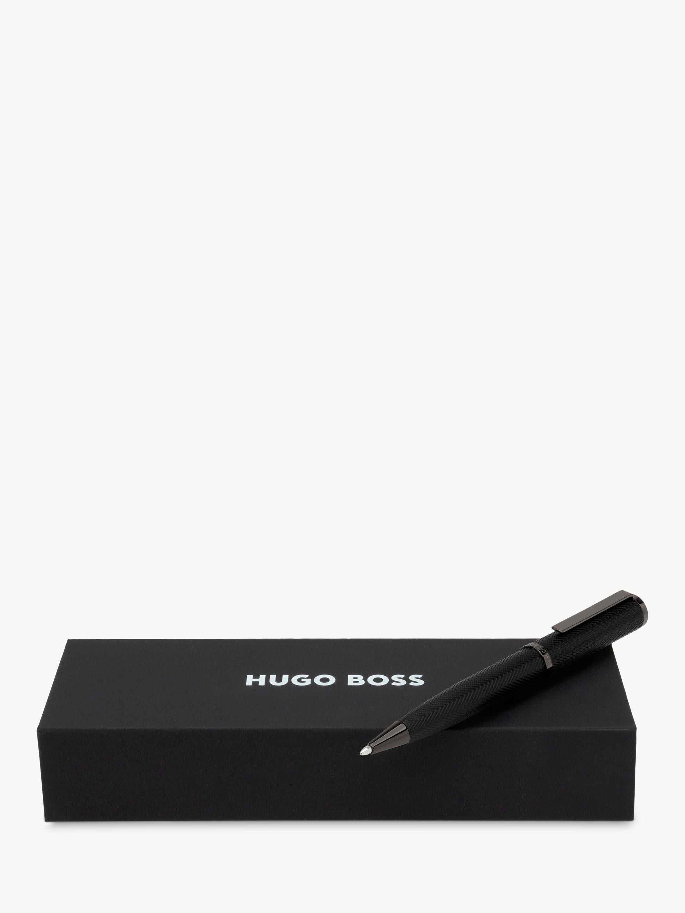 HUGO BOSS Herringbone ballpoint pen (British brand)