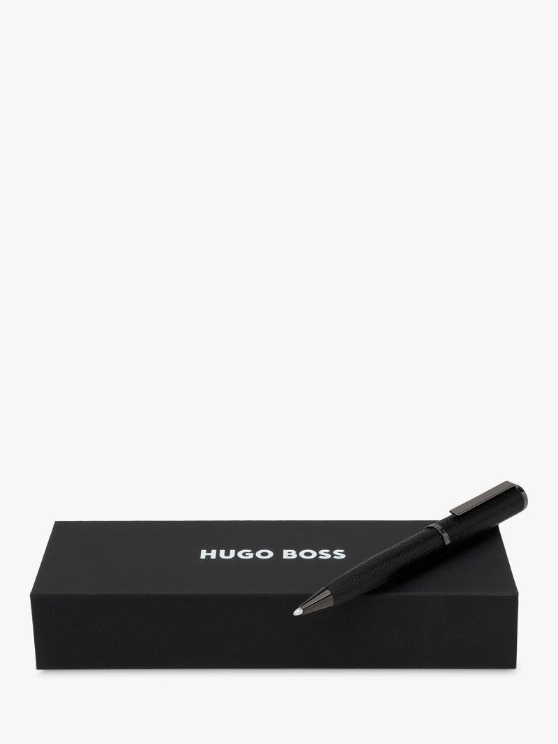HUGO BOSS Herringbone ballpoint pen (British brand)