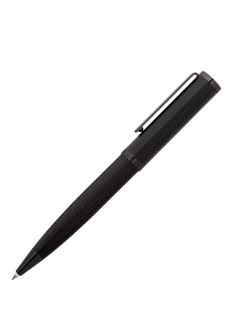 HUGO BOSS Herringbone ballpoint pen (British brand)