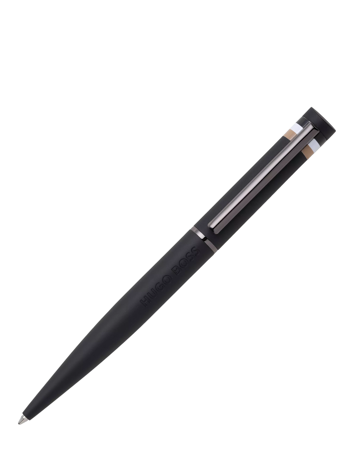 HUGO BOSS Loop Iconic ballpoint pen black, imported from the UK