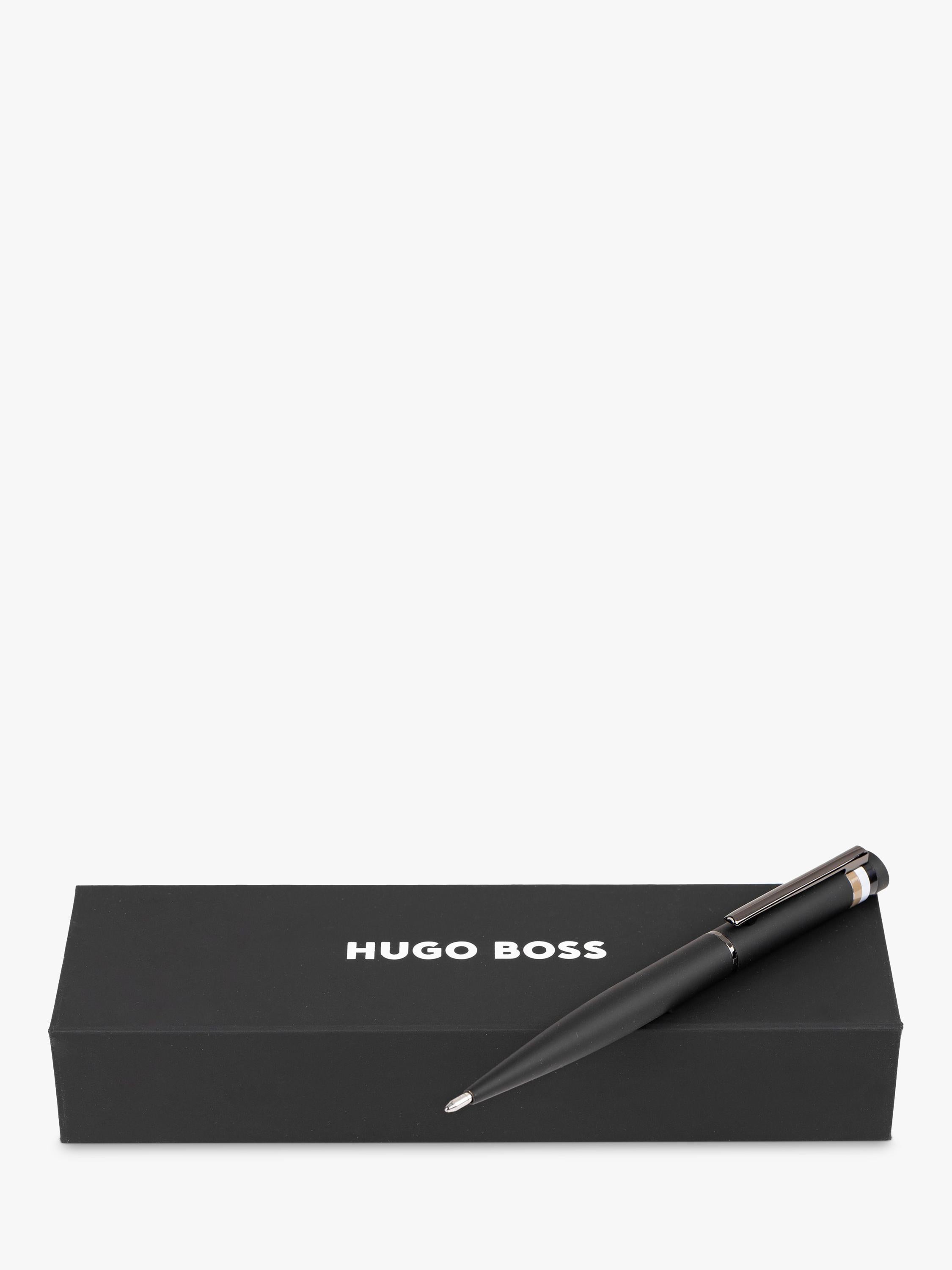 HUGO BOSS Loop Iconic ballpoint pen black, imported from the UK
