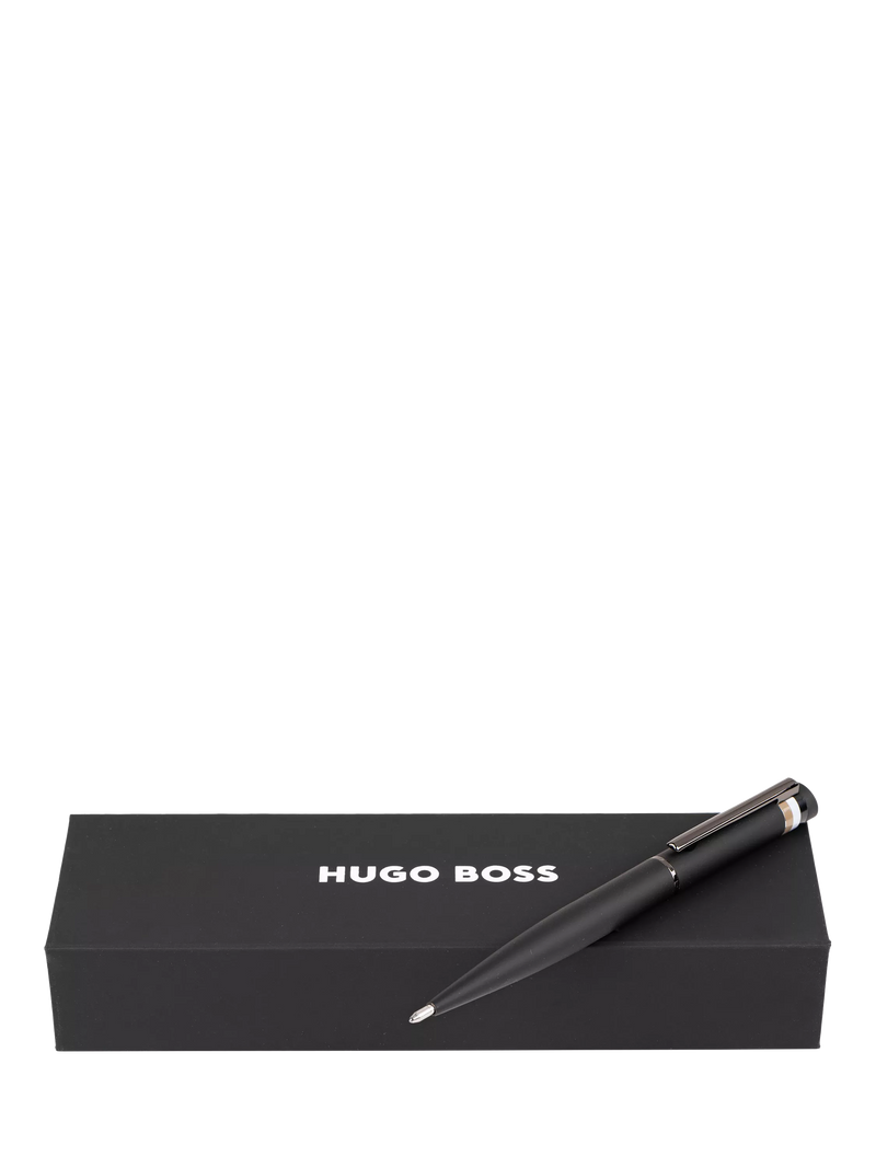 HUGO BOSS Loop Iconic ballpoint pen black, imported from the UK