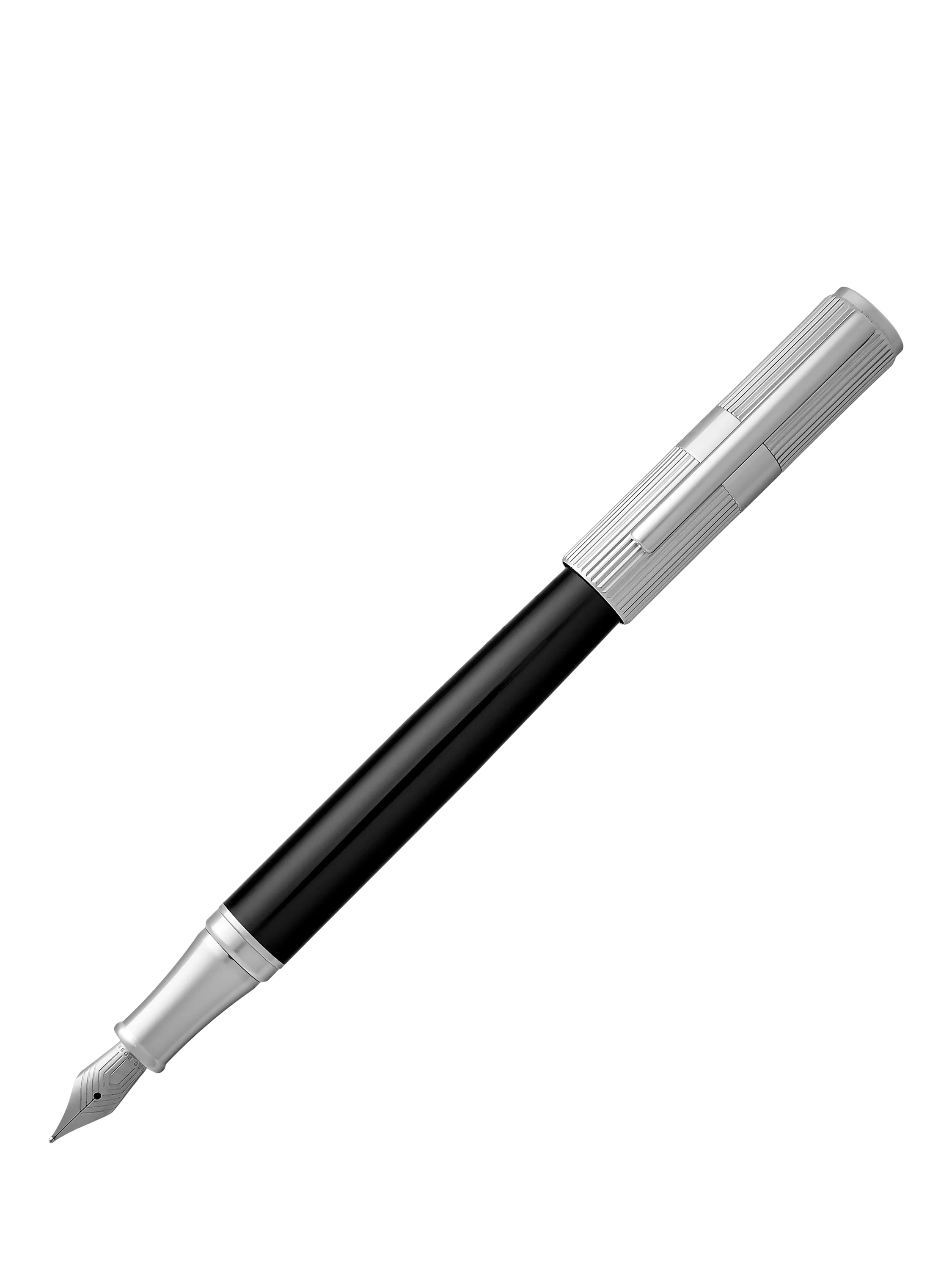 HUGO BOSS Formation Line fountain pen silver (British brand)