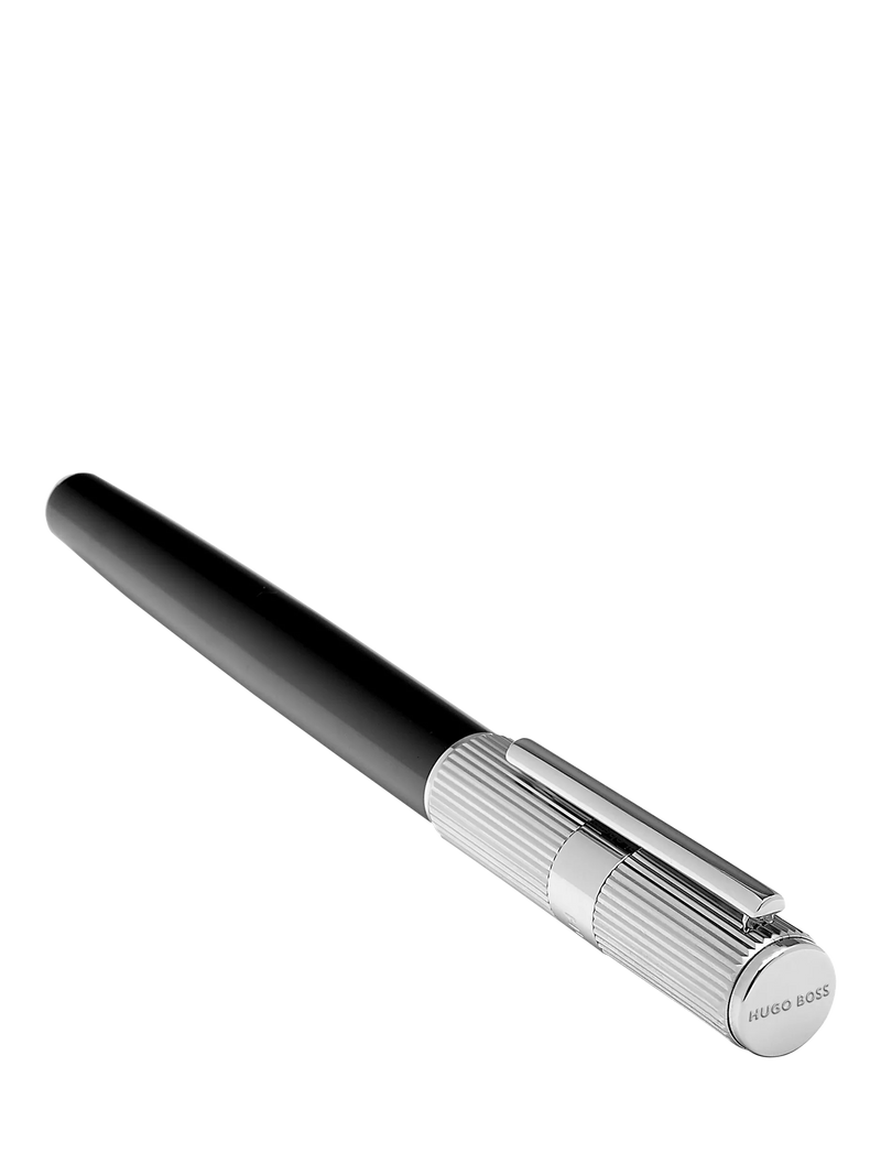 HUGO BOSS Formation Line fountain pen silver (British brand)
