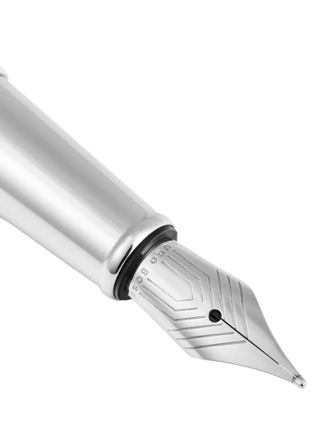 HUGO BOSS Pace Fountain Pen Chrome - British product