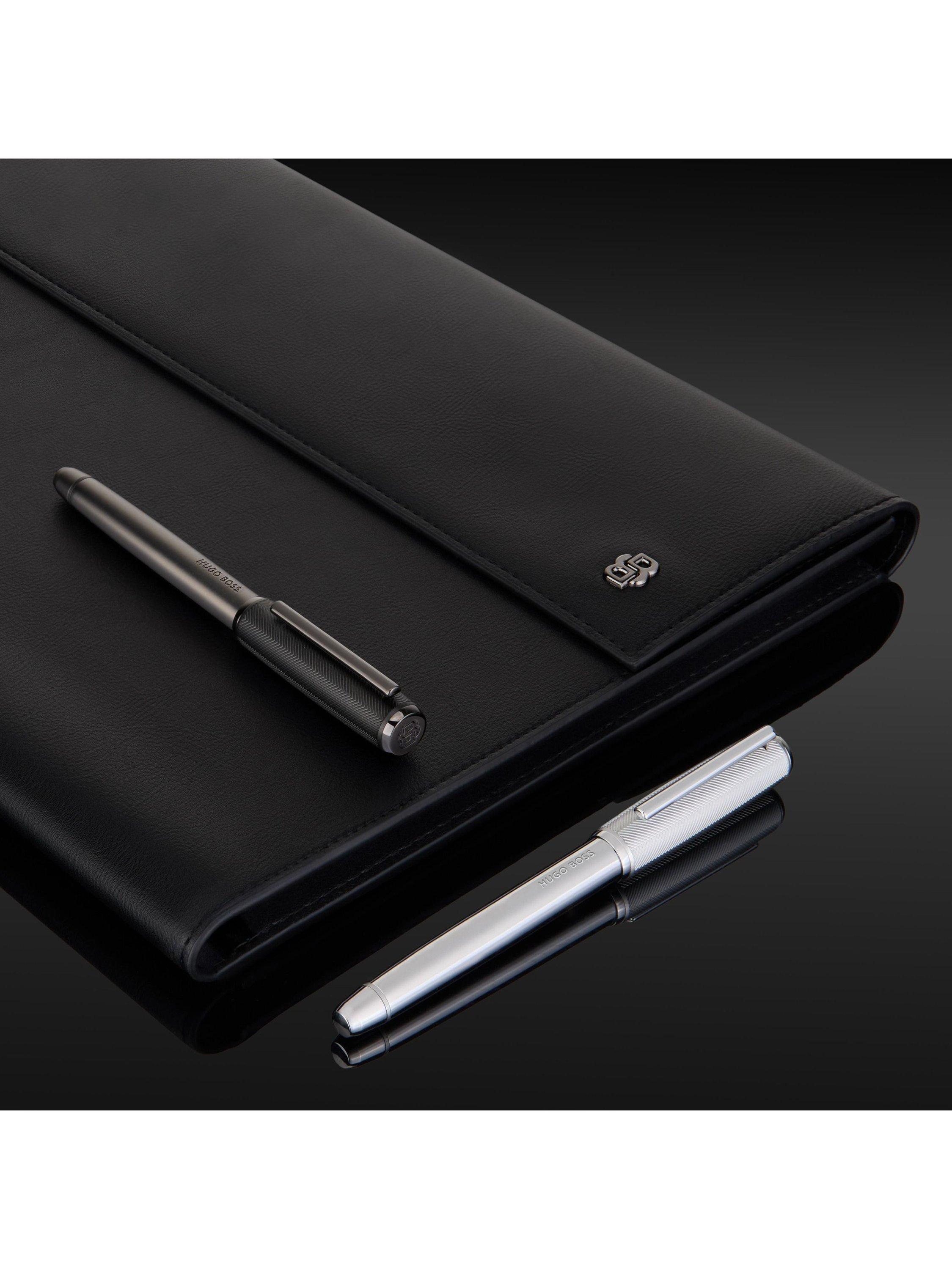 HUGO BOSS Pace Fountain Pen Chrome - British product