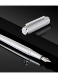HUGO BOSS Pace Fountain Pen Chrome - British product