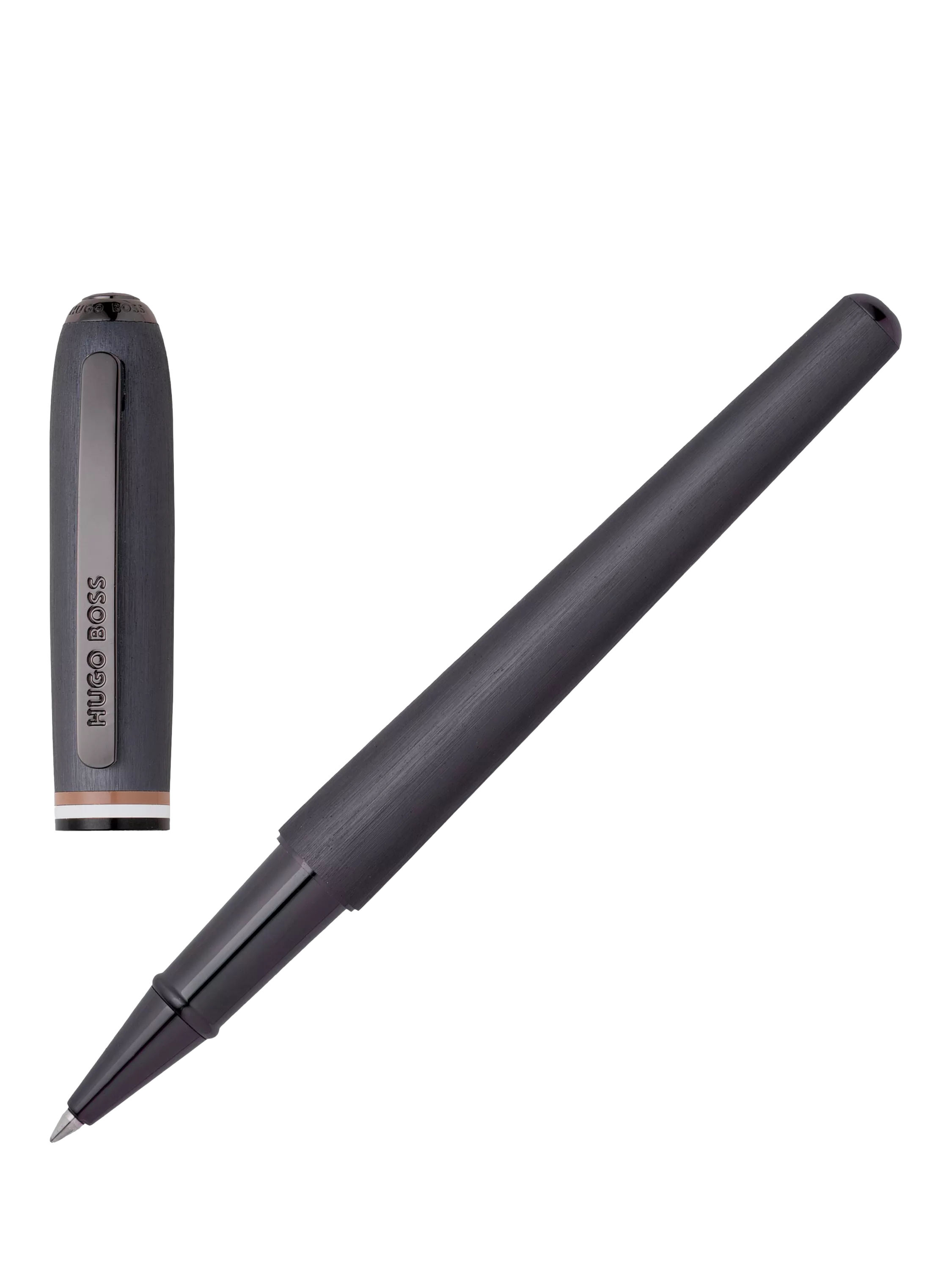 HUGO BOSS Contour Iconic black rollerball pen, UK version