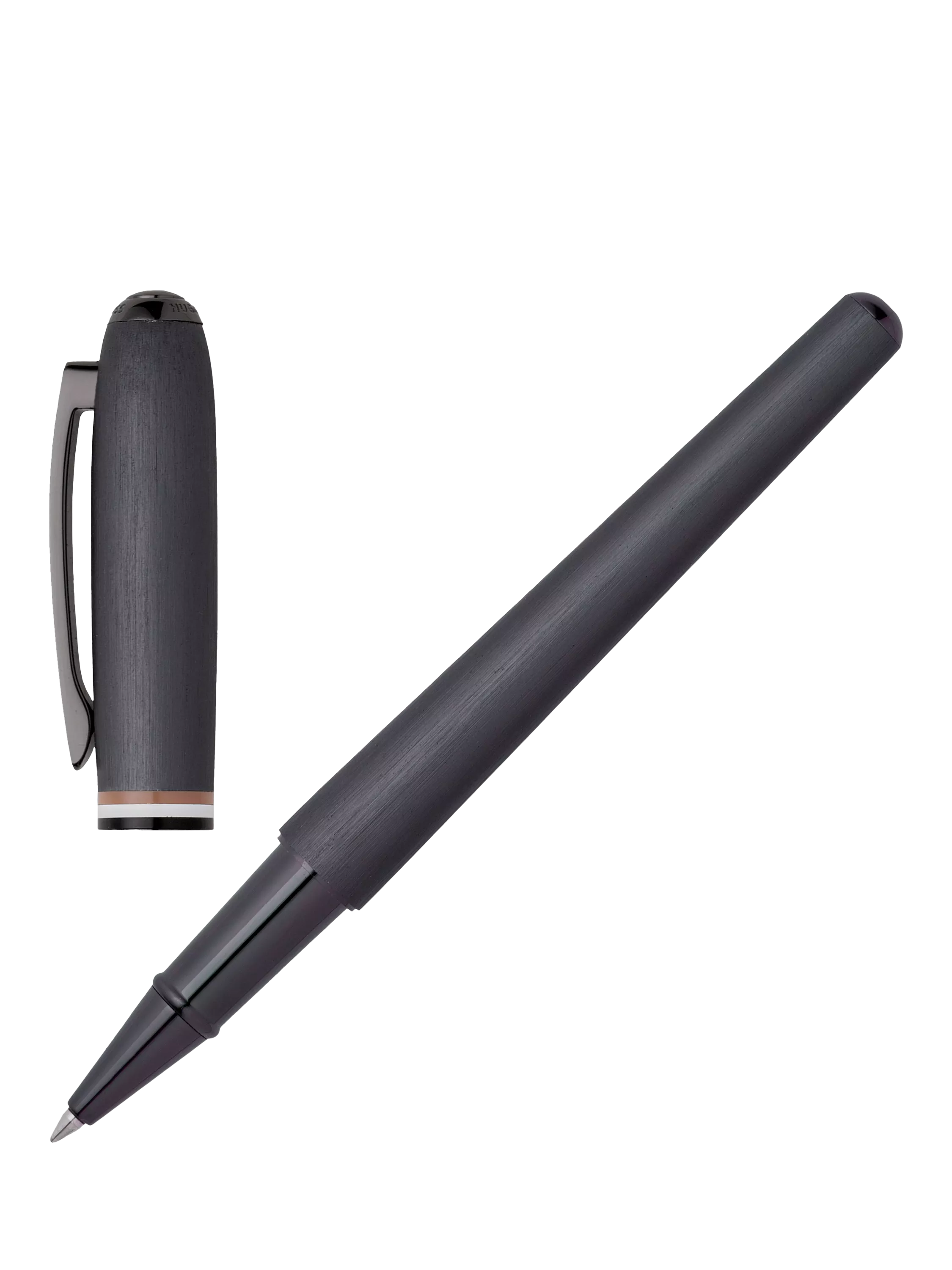 HUGO BOSS Contour Iconic black rollerball pen, UK version