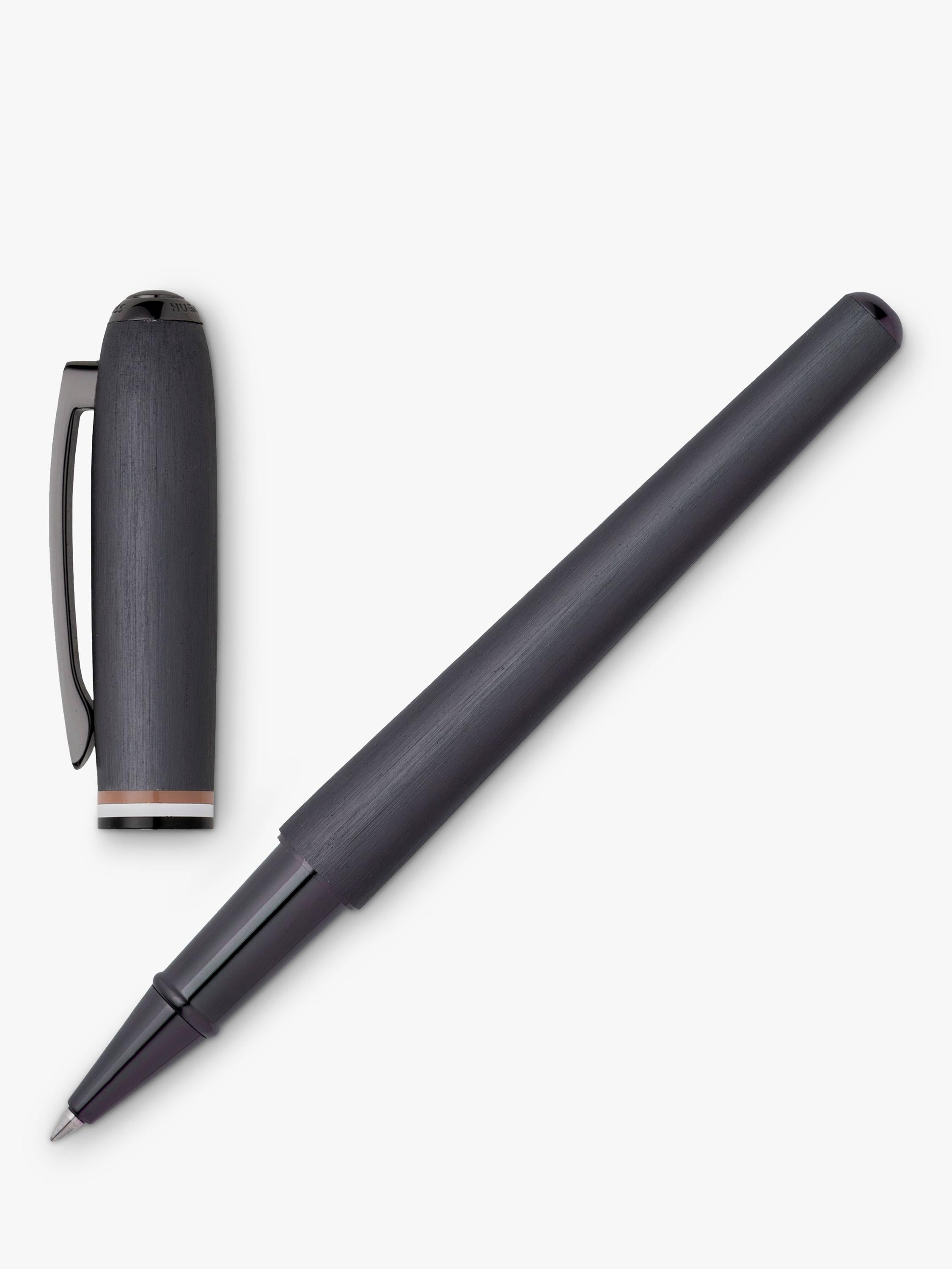 HUGO BOSS Contour Iconic black rollerball pen, UK version