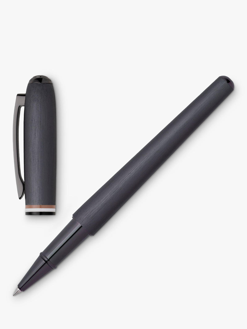HUGO BOSS Contour Iconic black rollerball pen, UK version